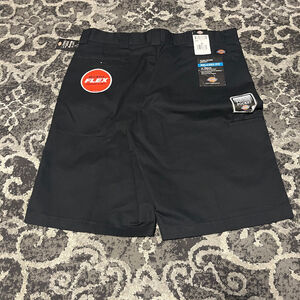 Men's Dickies Black Flex Work Relaxed Fit Shorts Waist 40